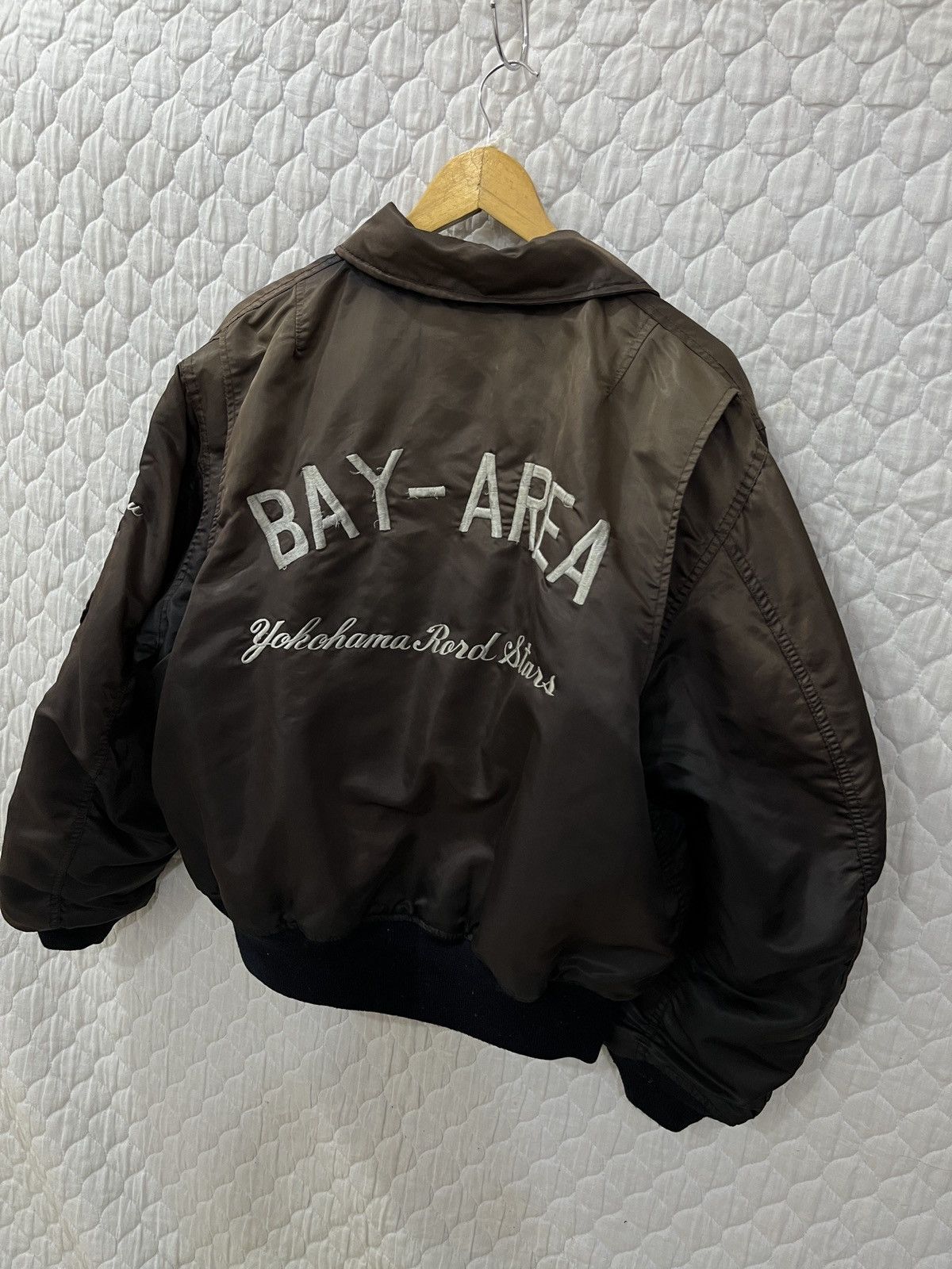 Vintage (Wwww)🔥🔥RARE US AIR FORCE BOMBER JACKET Size US M / EU 48-50 / 2 - 2 Thumbnail