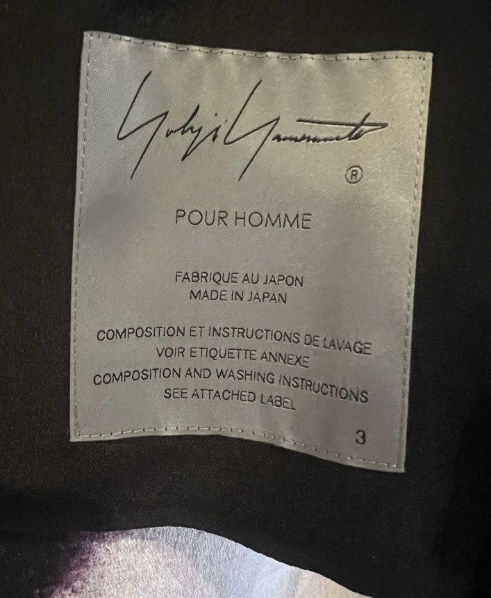 Yohji Yamamoto Pour Homme SS25 Color Scheme Print Silk Jacket Size US L / EU 52-54 / 3 - 3 Thumbnail