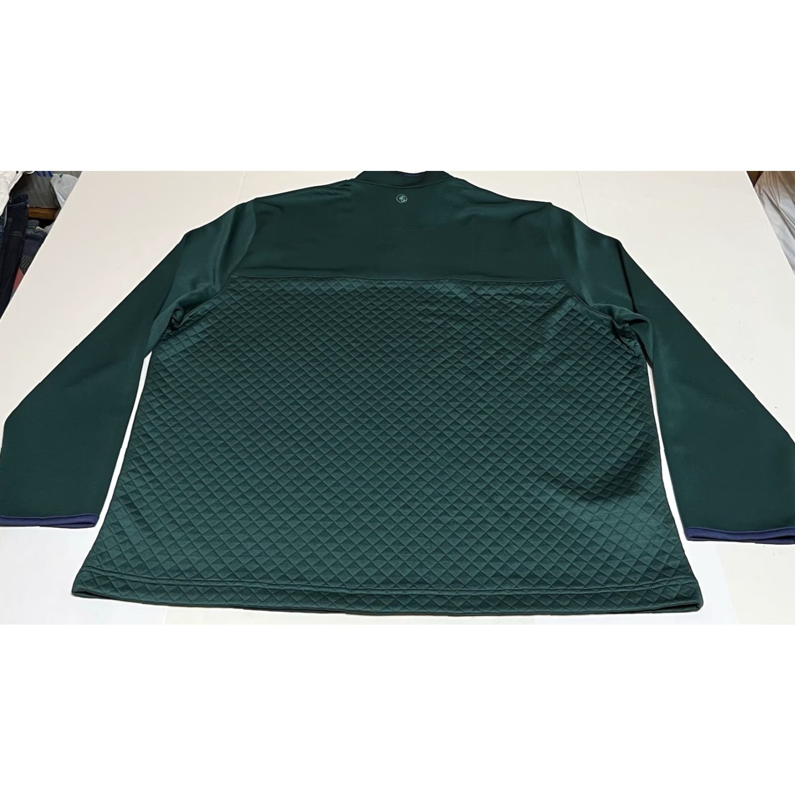 Southern Proper Southern Proper Mens Sweater Knit Pullover 1/4 Snap Button Green XXL NWT Holiday/Outdoor Style (Preppy) Mens Size US XXL / EU 58 / 5 - 3 Thumbnail