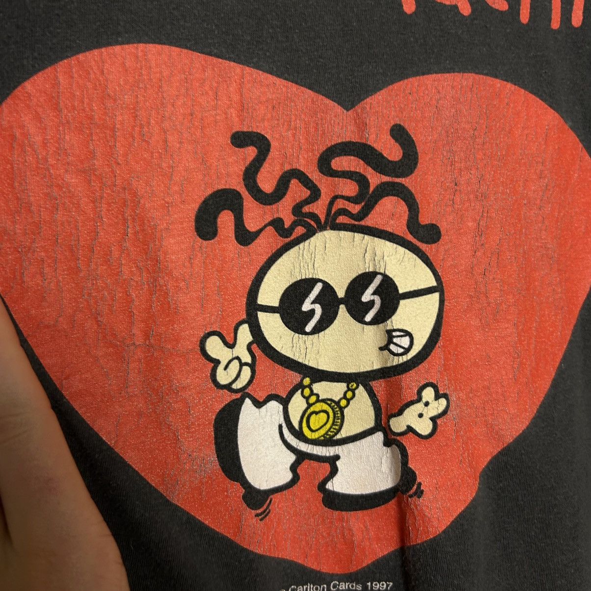 Cartoon Network Vintage Lurve Machine 1997 Carlton Cards Big logo cartoon te Size US L / EU 52-54 / 3 - 3 Thumbnail
