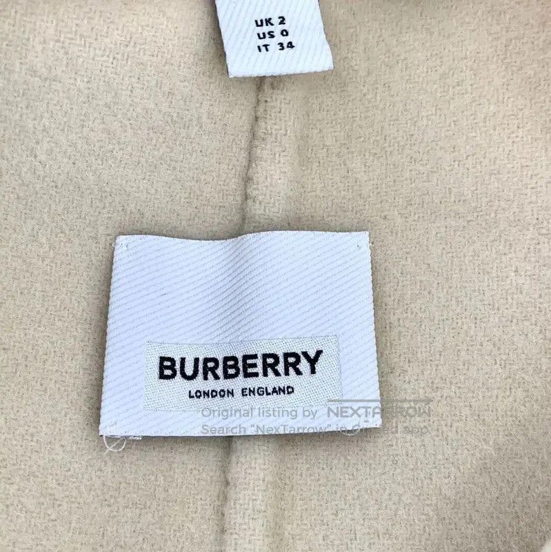 Burberry Burberry Women's Khaki Wool Coat. Size XXS / US 00 / IT 34 - 5 Thumbnail