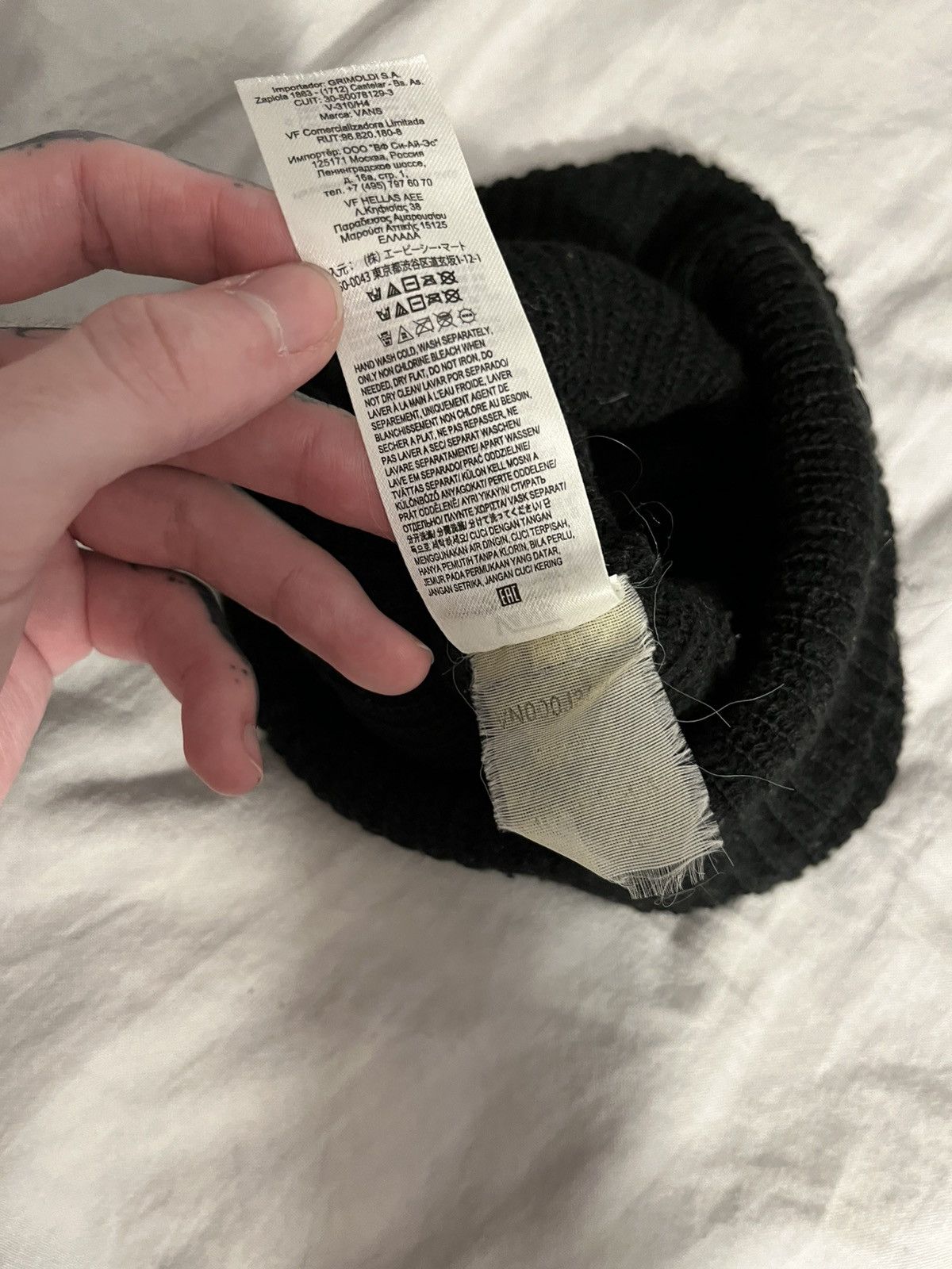 Vans Vans black beanie Size ONE SIZE - 5 Thumbnail