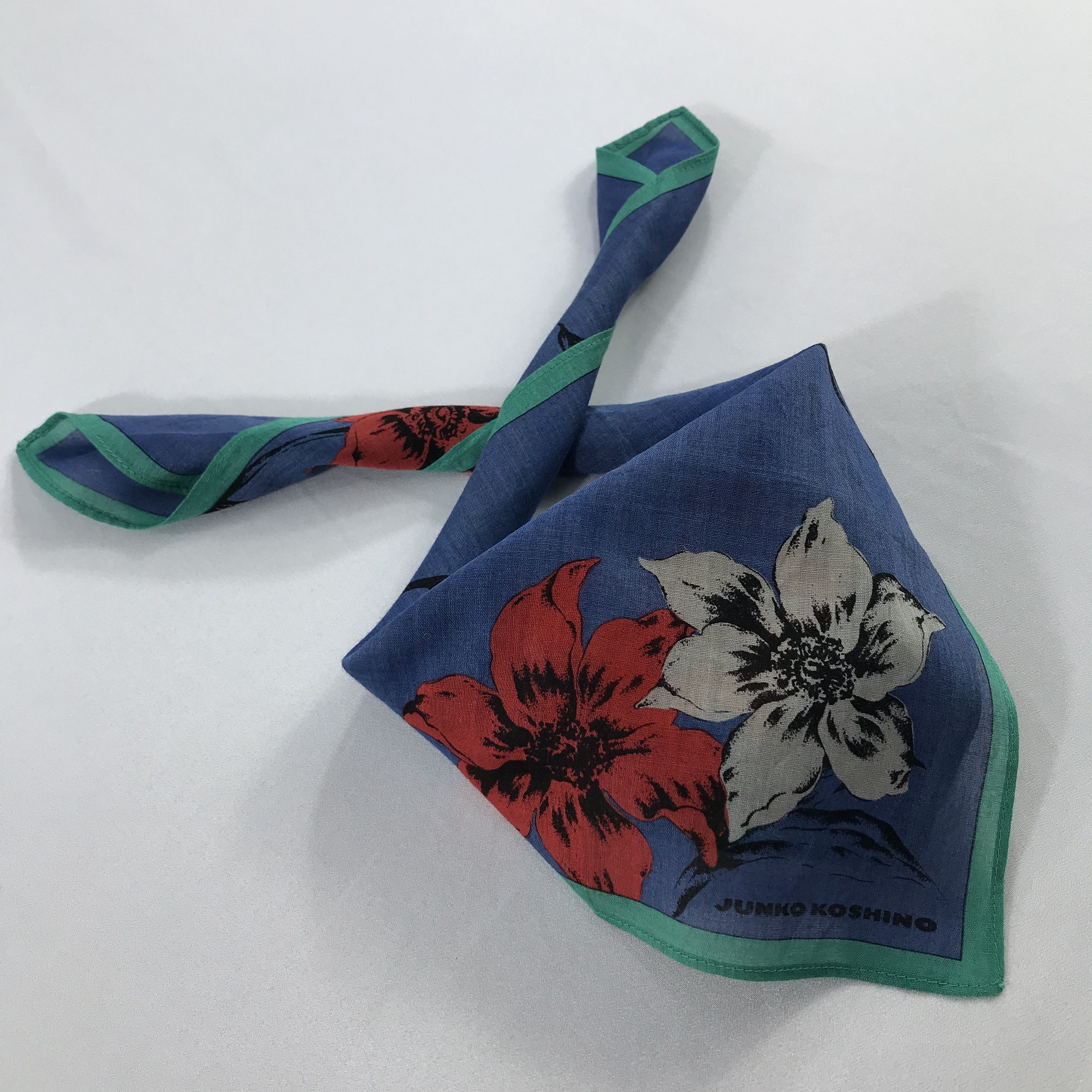 Mr. Junko × Vintage Junko Koshino Bandana / Handkerchief / Neckerchief - S2022 Size ONE SIZE - 4 Thumbnail
