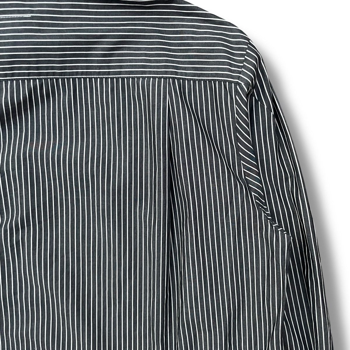 MM6 MM6 Maison Margiela S/S20 Striped Long Back Button-up Shirt Size US M / EU 48-50 / 2 - 9 Thumbnail