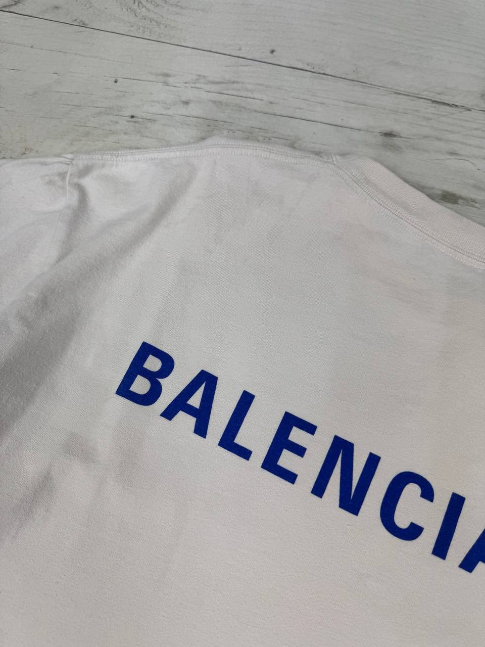 Balenciaga Balenciaga Logo Print T Shirt Size US L / EU 52-54 / 3 - 8 Thumbnail