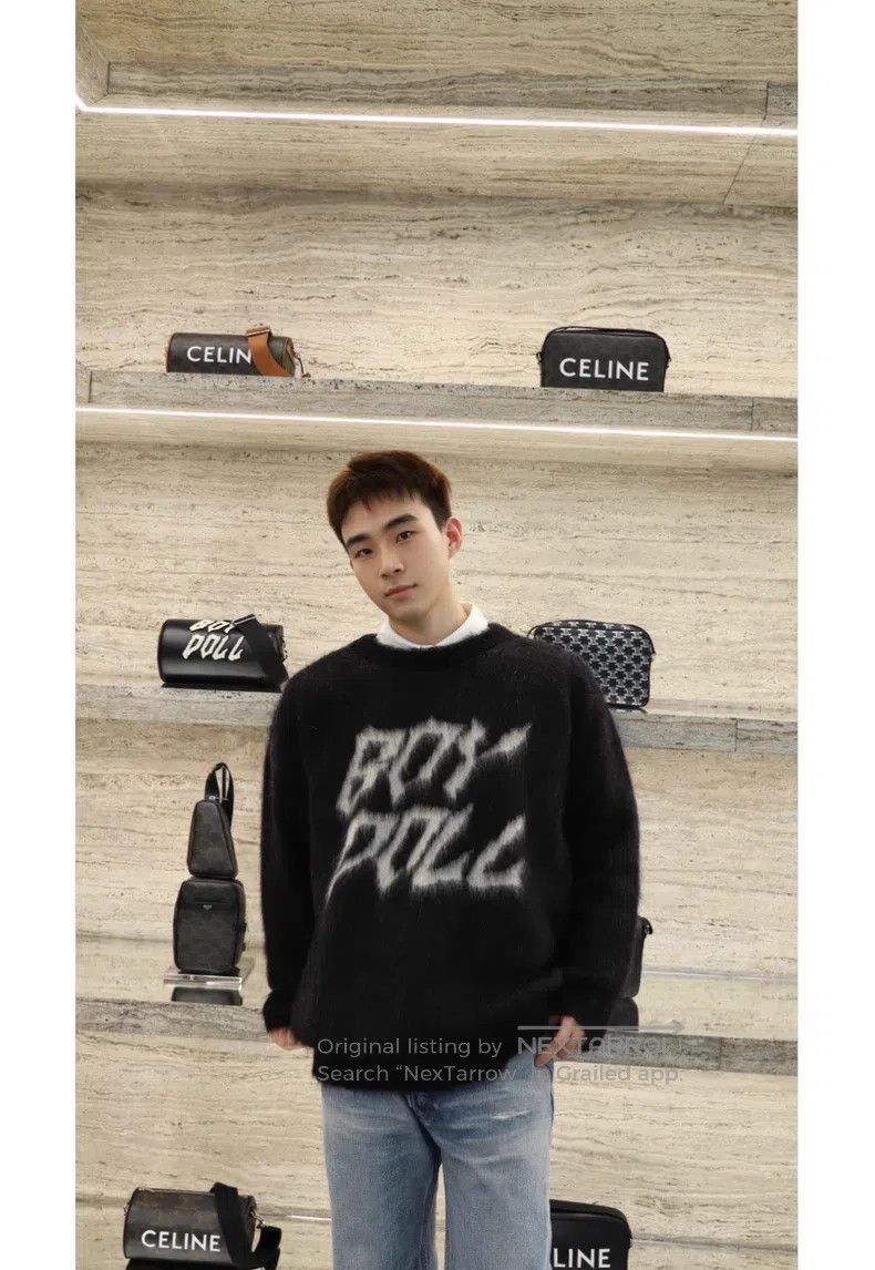 Celine CELINE Mohair Men's Sweater Size US M / EU 48-50 / 2 - 3 Thumbnail