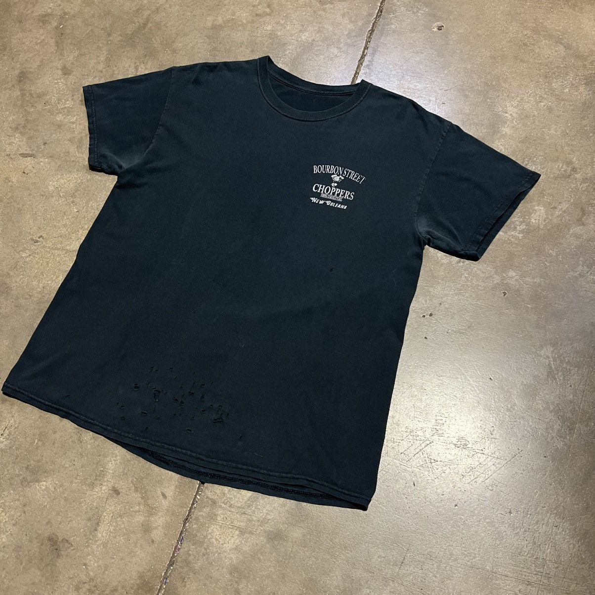 West Coast Choppers Vintage West Coast Choppers Bourbon Street Biker Tee Y2K Size US M / EU 48-50 / 2 - 8 Thumbnail