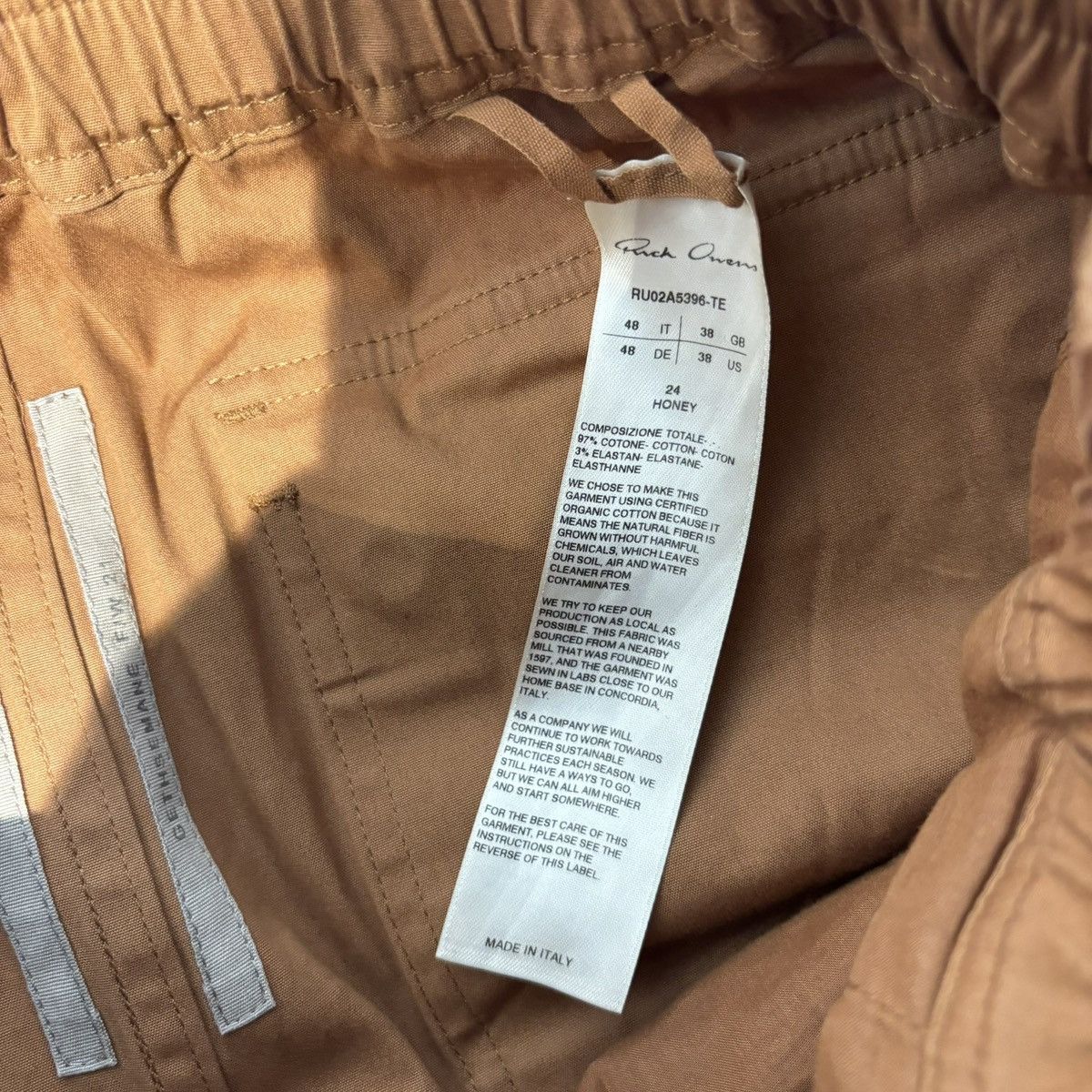 Rick Owens Drkshdw Rick Owens Drkshdw Cargo Pants Size US 34 / EU 50 - 6 Thumbnail