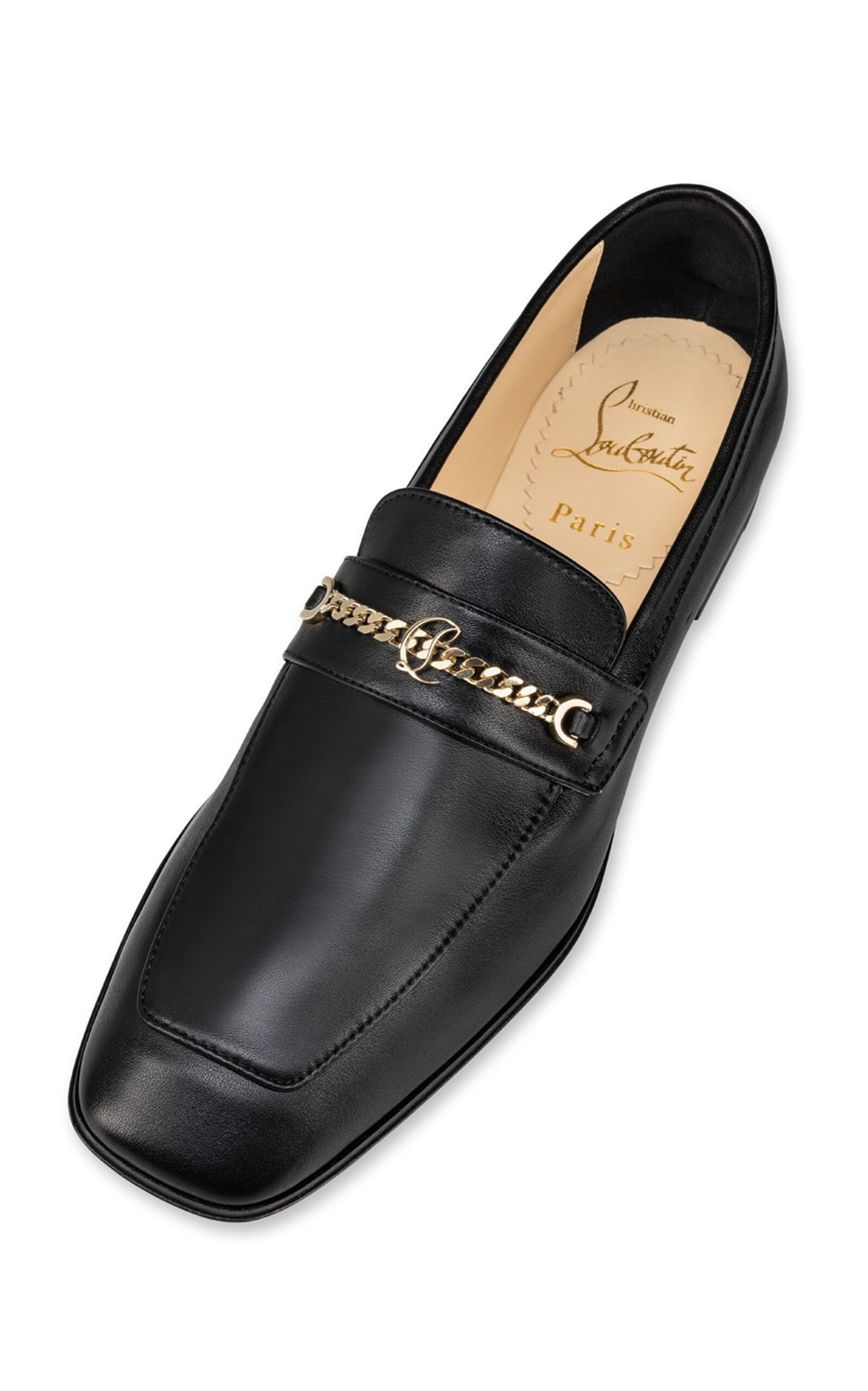 Christian Louboutin o1s1wg110425 Mj Moc Flat in Black Size US 9.5 / IT 39.5 - 4 Thumbnail