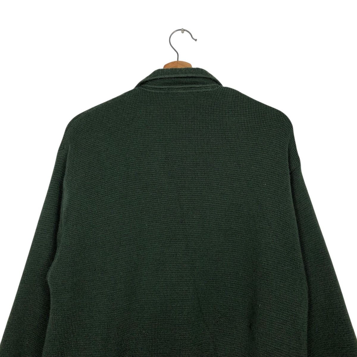 Japanese Brand Vintage GranSignore Double-Breasted Knit Bomber Jacket Size US M / EU 48-50 / 2 - 10 Thumbnail