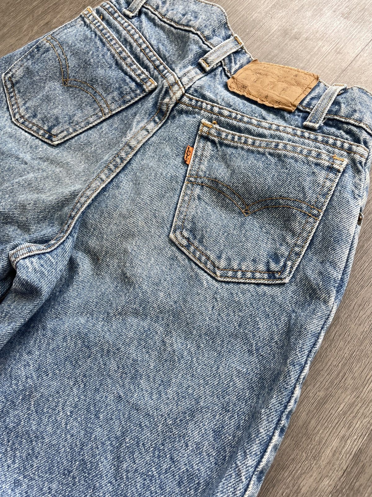 Levi's × Levi's Vintage Clothing × Vintage Vintage USA Levi’s 505 “Orange Tab” Jeans (Sz.12) Size 34" / US 12 / IT 48 - 2 Thumbnail