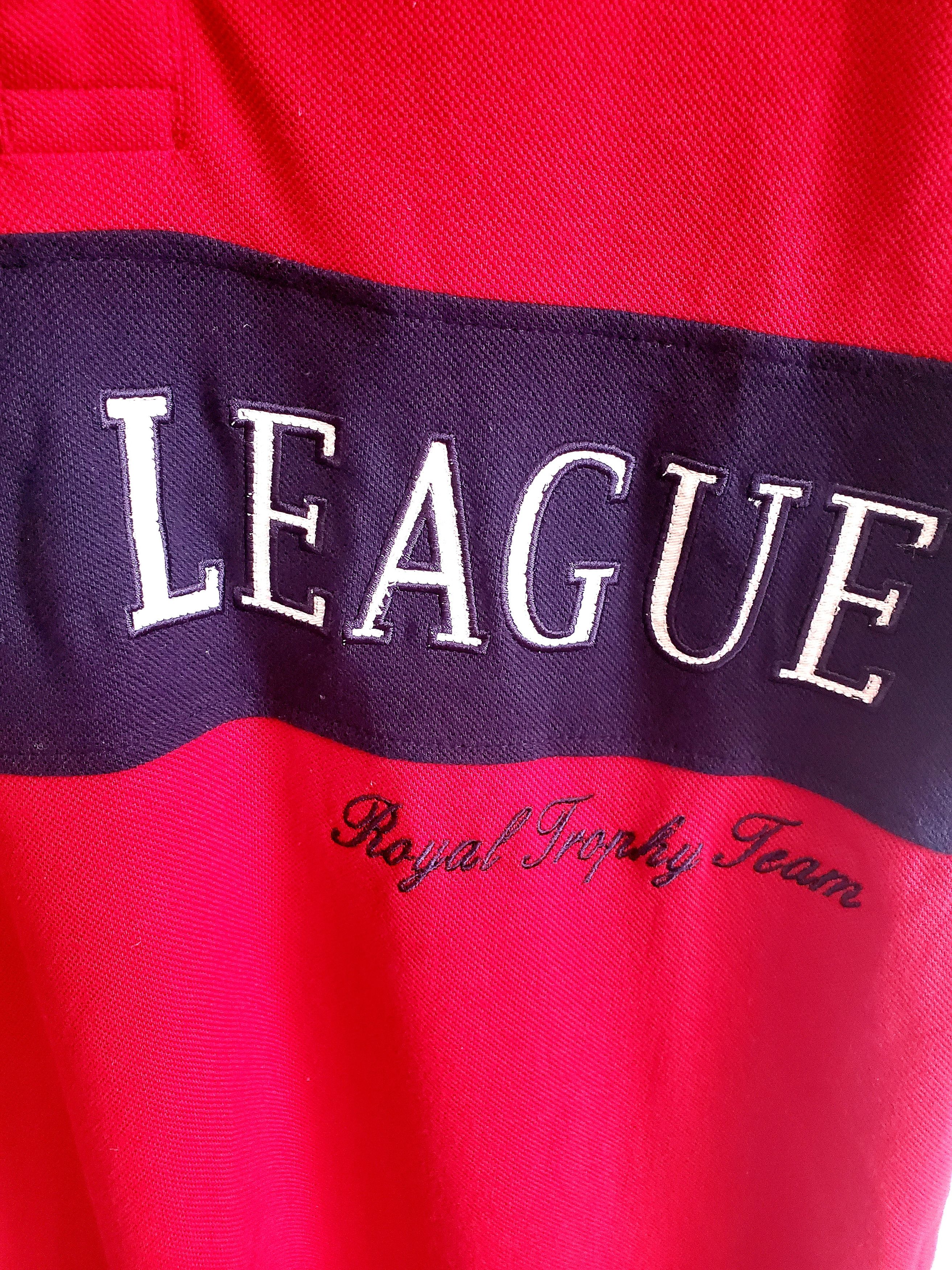 Vintage Club royal rugby league great Britain polo shirt, size L Size US L / EU 52-54 / 3 - 2 Thumbnail
