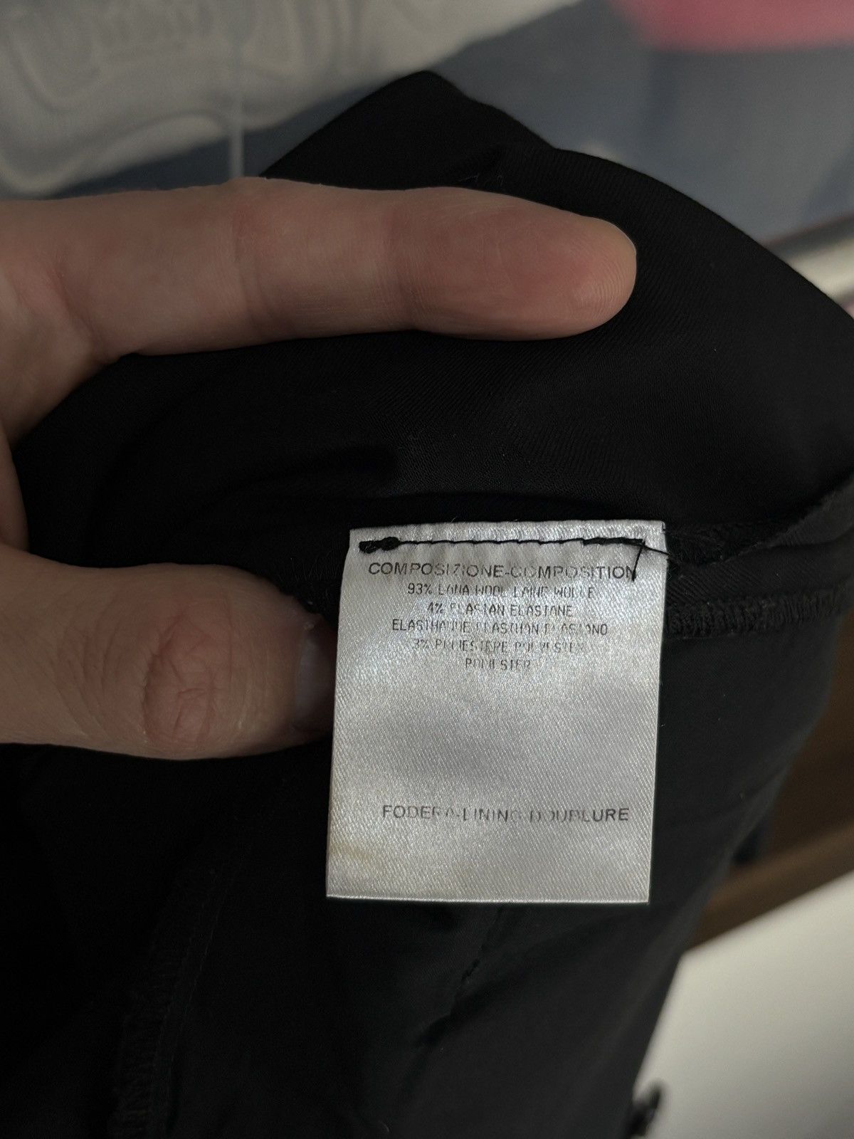 Gucci Gucci Vintage Black Wool Pants Size 28" / US 6 / IT 42 - 11 Thumbnail