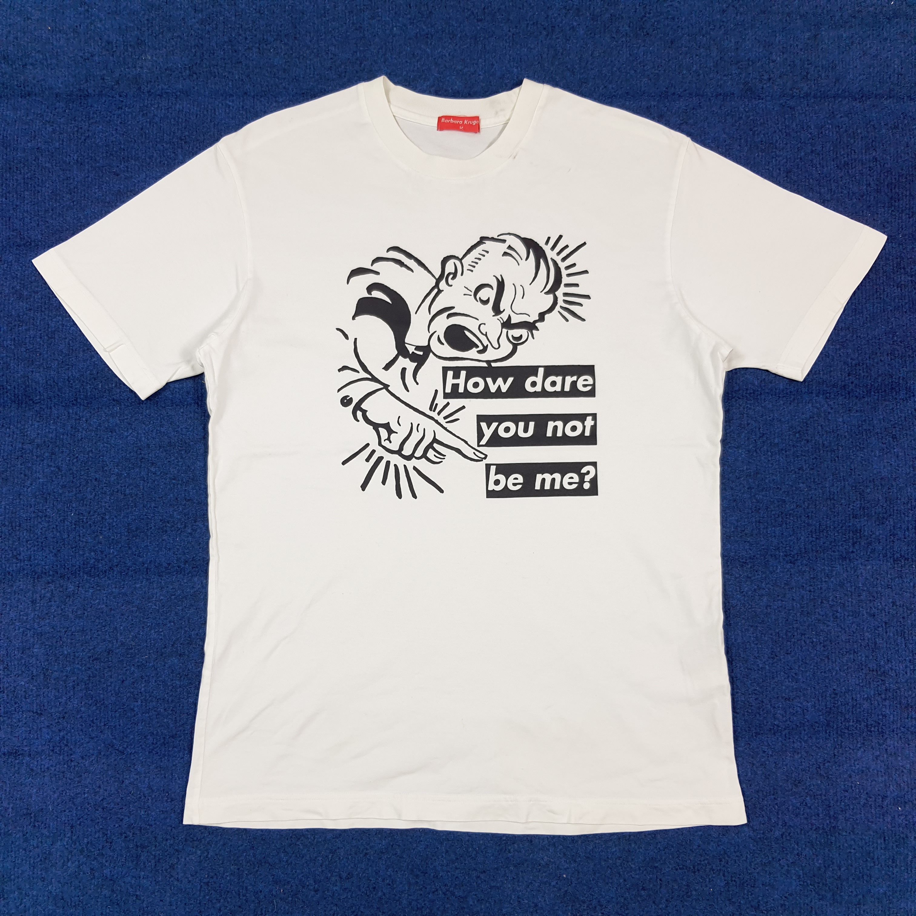 Barbara Kruger Vintage Barbara Kruger Designer Streetwear Tshirt C299N71 Size US M / EU 48-50 / 2 - 1 Thumbnail