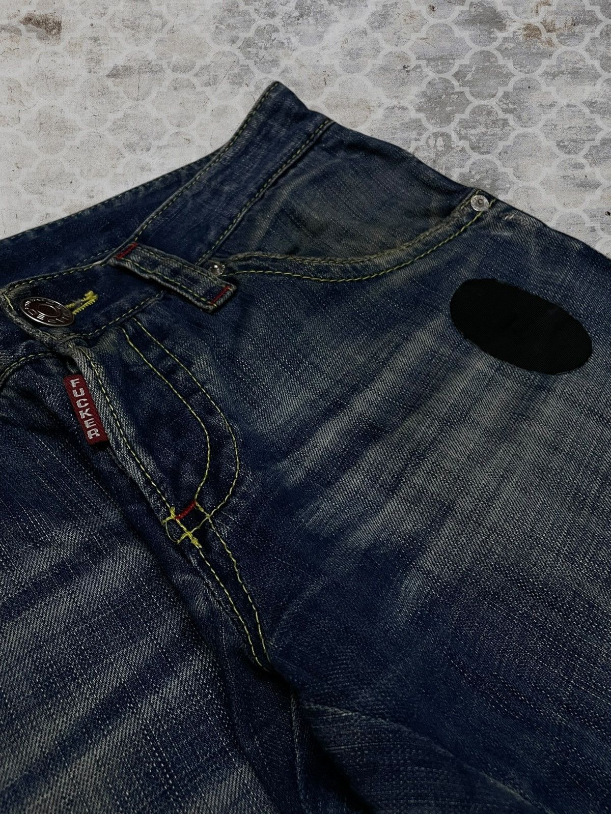 Dsquared2 Authentic Designer Dsquared Fucker Acdc Distressed Denim Size US 32 / EU 48 - 8 Thumbnail