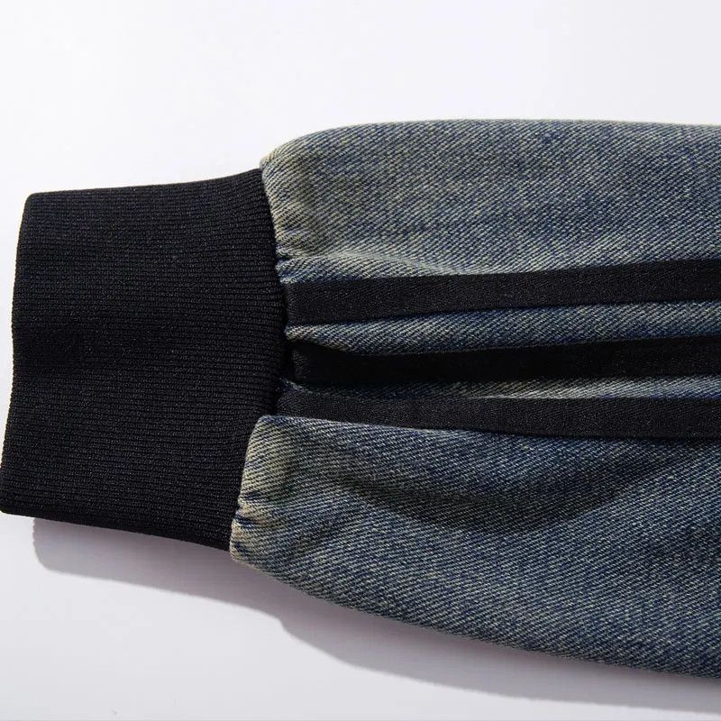 Jean Half Zipper Collar Jean Shirt Denim Y2K Vintage Design Size US L / EU 52-54 / 3 - 4 Thumbnail