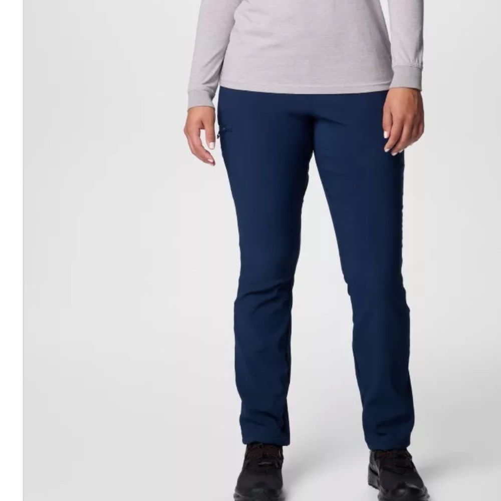 Columbia Blue Straight Leg Pants with Tailored Fit Size 38" / US 16 / IT 52 - 1 Thumbnail