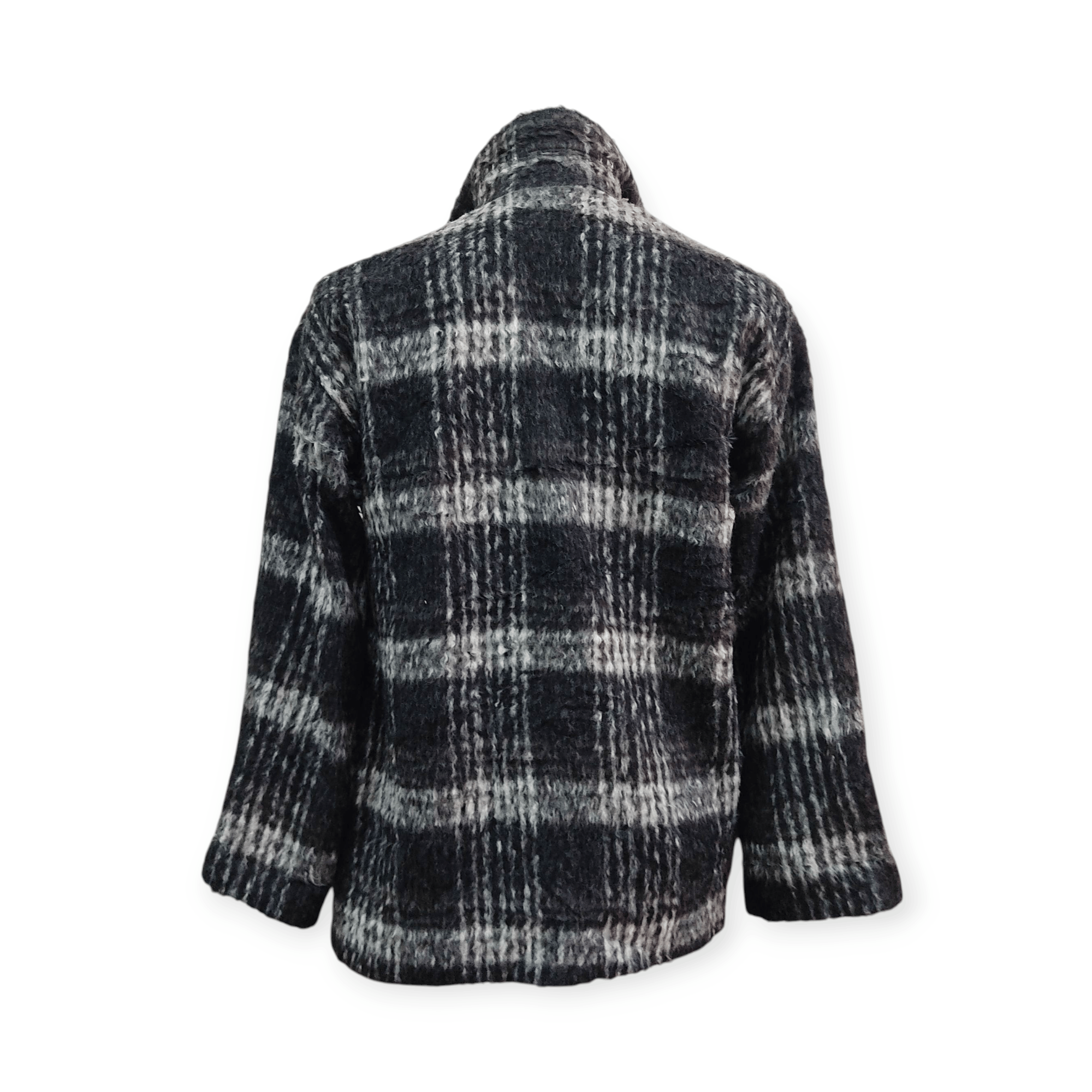 Jean Paul Gaultier Jean Paul Gaultier x Sept Premiers Plaid Coat Jacket Size L / US 10 / IT 46 - 4 Thumbnail