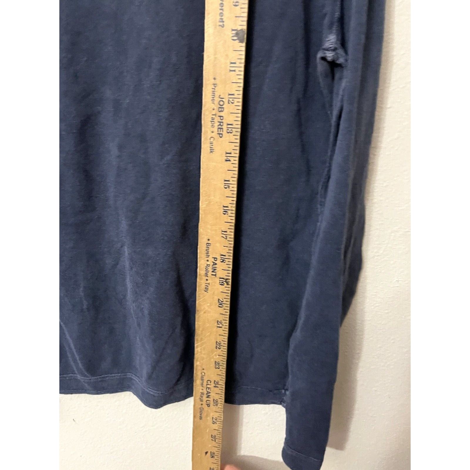Gap Gap Mens Small Blue Pullover Sweater Fleece Solid Crew Neck Zip? Size US S / EU 44-46 / 1 - 4 Thumbnail