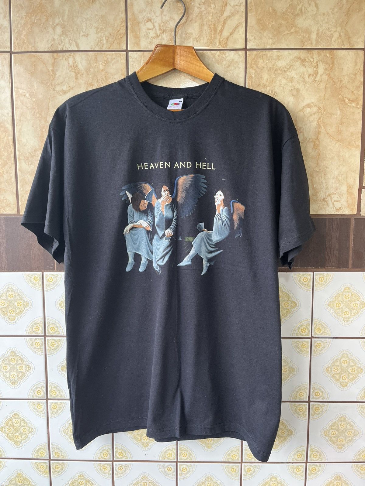Black Sabbath Black Sabbath heaven and hell 2007 tee shirt Size US XL / EU 56 / 4 - 1 Thumbnail