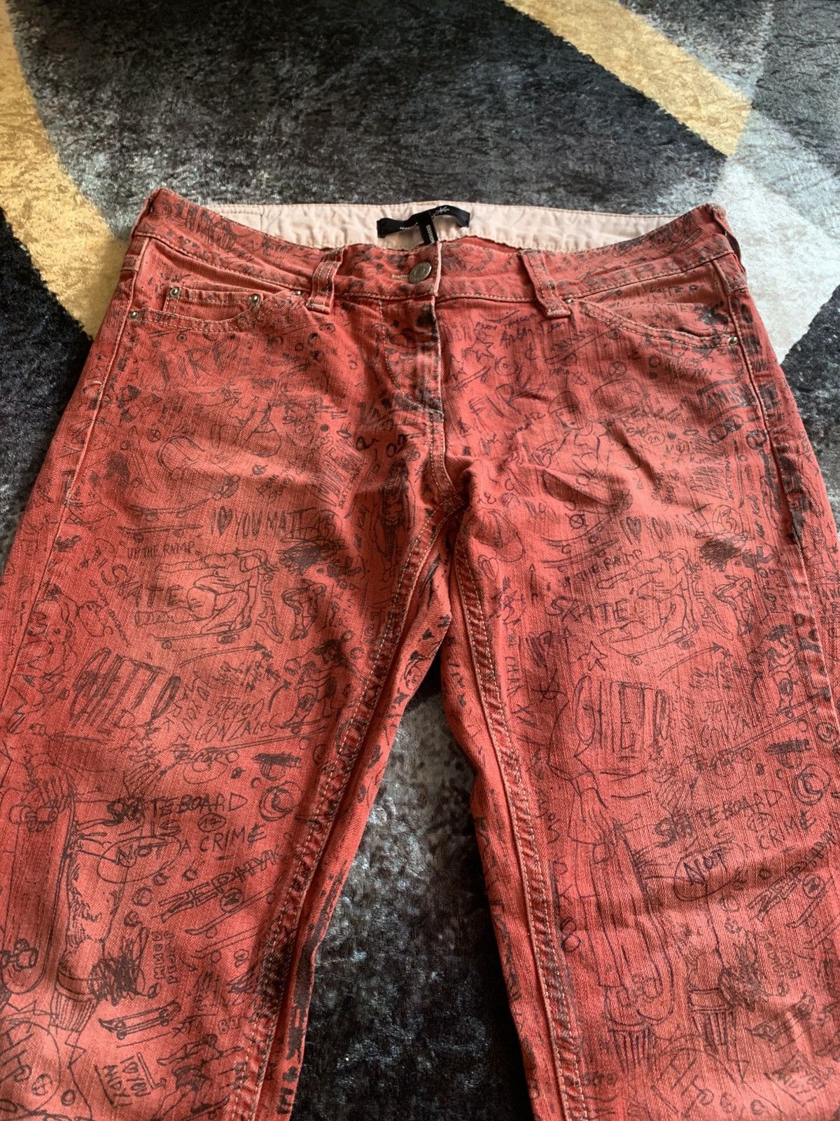 Isabel Marant Drawing Jeans