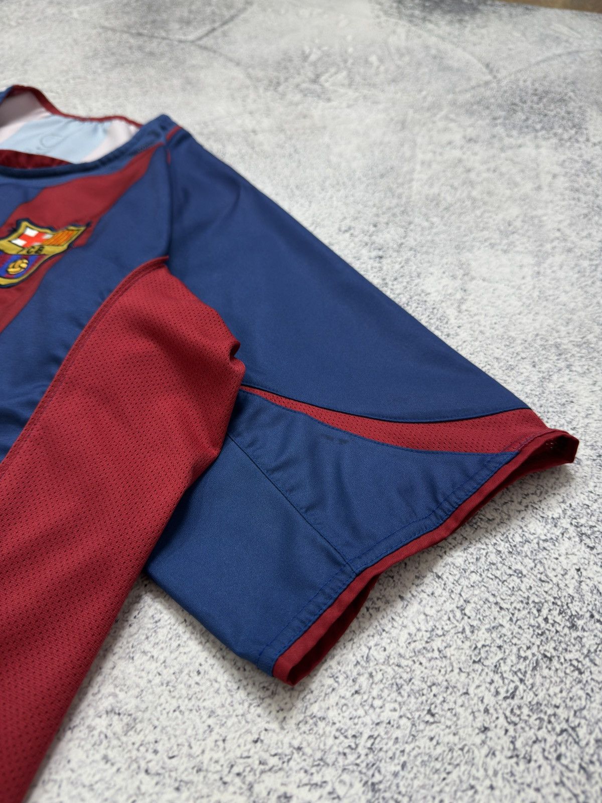Nike VTG NIKE FC BARCELONA 2004/2005 HOME FOOTBALL SHIRT JERSEY Size US XL / EU 56 / 4 - 10 Thumbnail