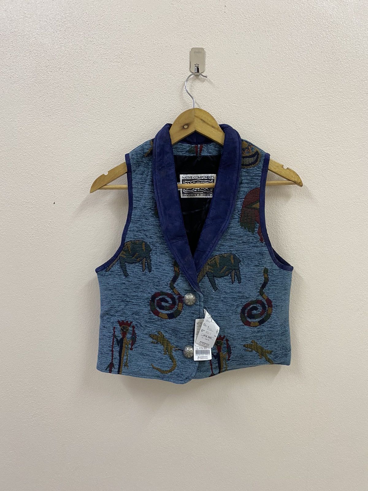 Native Vtg Vest Native Handmade In America Size US S / EU 44-46 / 1 - 2 Thumbnail