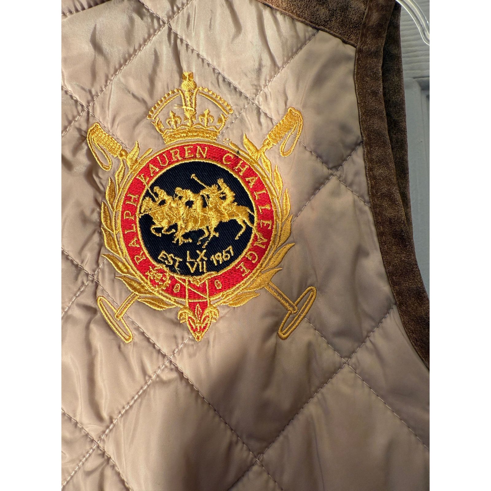 Ralph Lauren Ralph Lauren Sport Vest Country Riders Jockey Crest Sz XS Size XS / US 0-2 / IT 36-38 - 5 Thumbnail