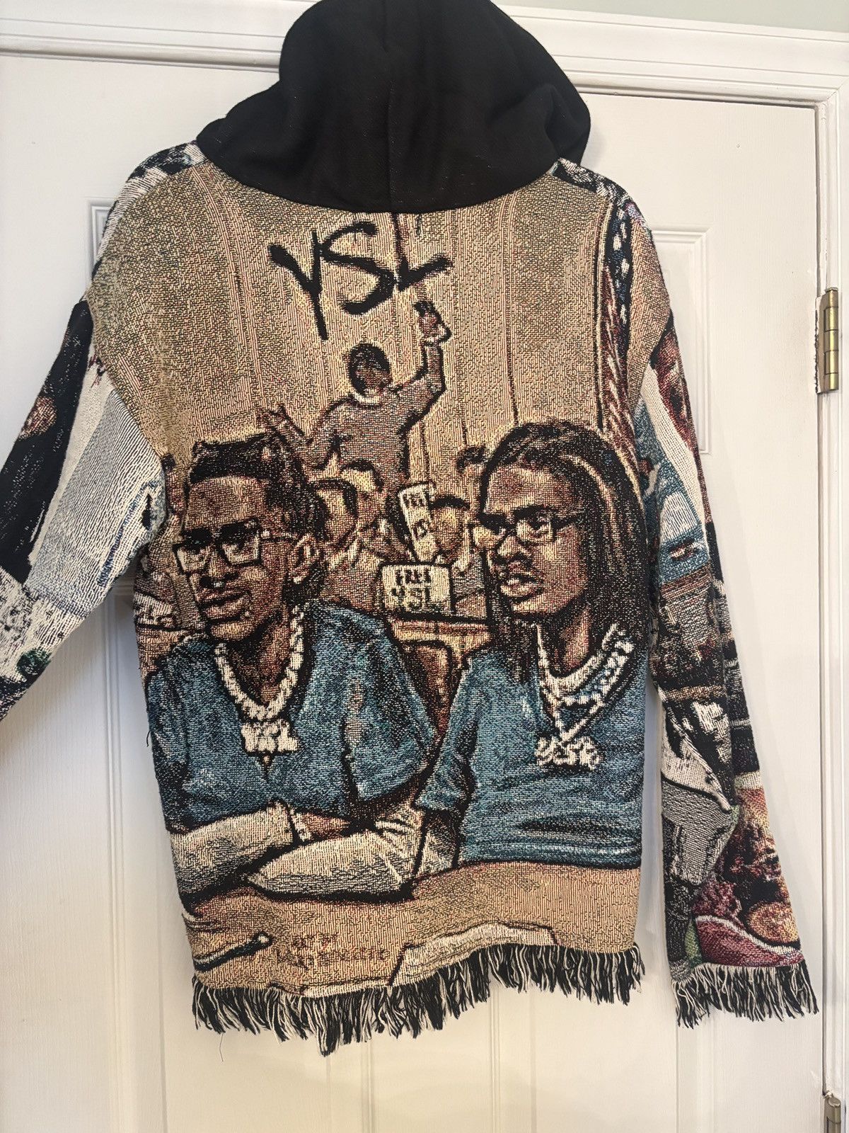 Other Custom 1 of 1 Young Thug tapestry hoodie Size US S / EU 44-46 / 1 - 2 Thumbnail