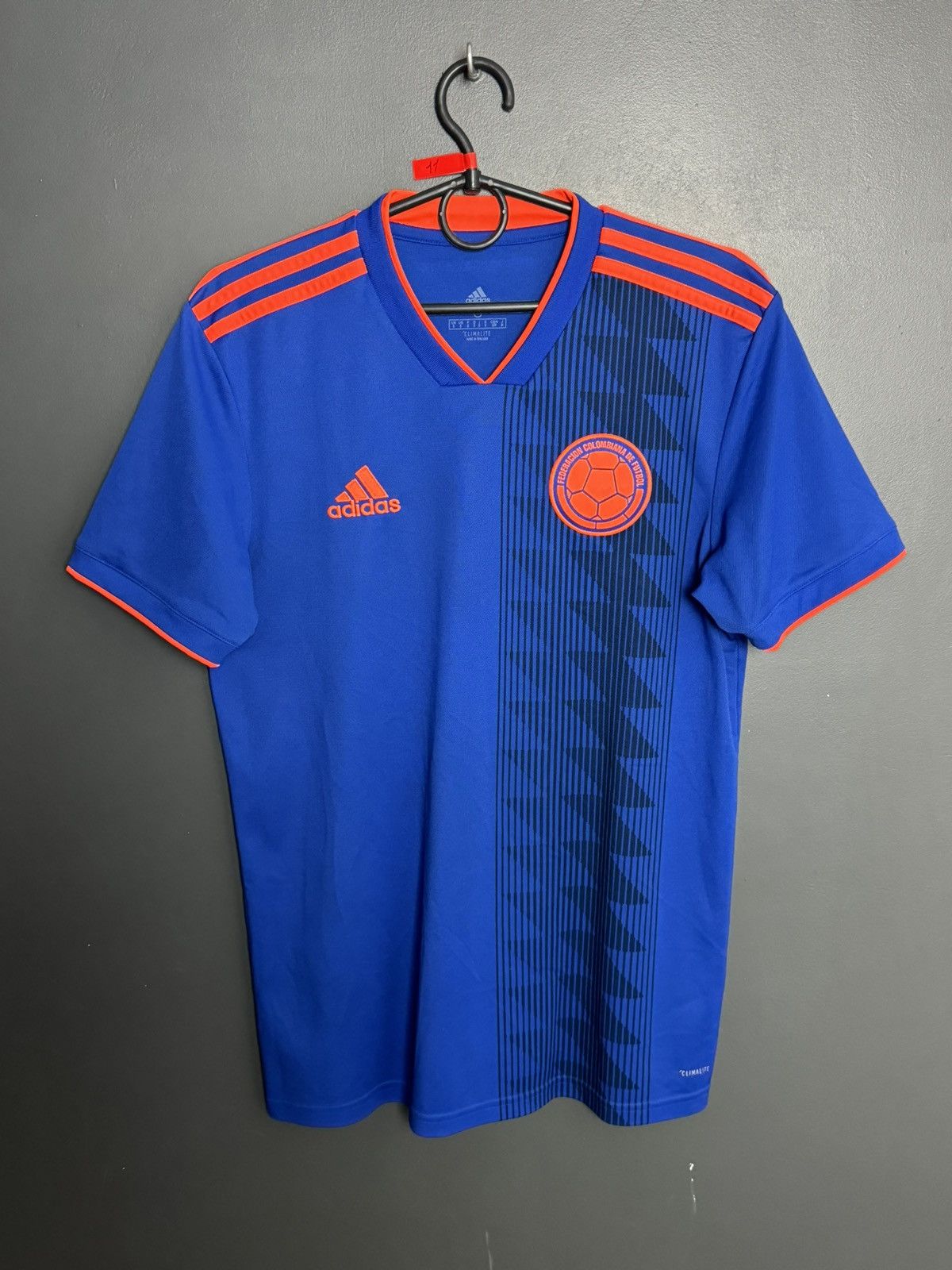 Adidas Colombia National Team 18/19 Away Football Soccer Jersey Size US S / EU 44-46 / 1 - 1 Thumbnail