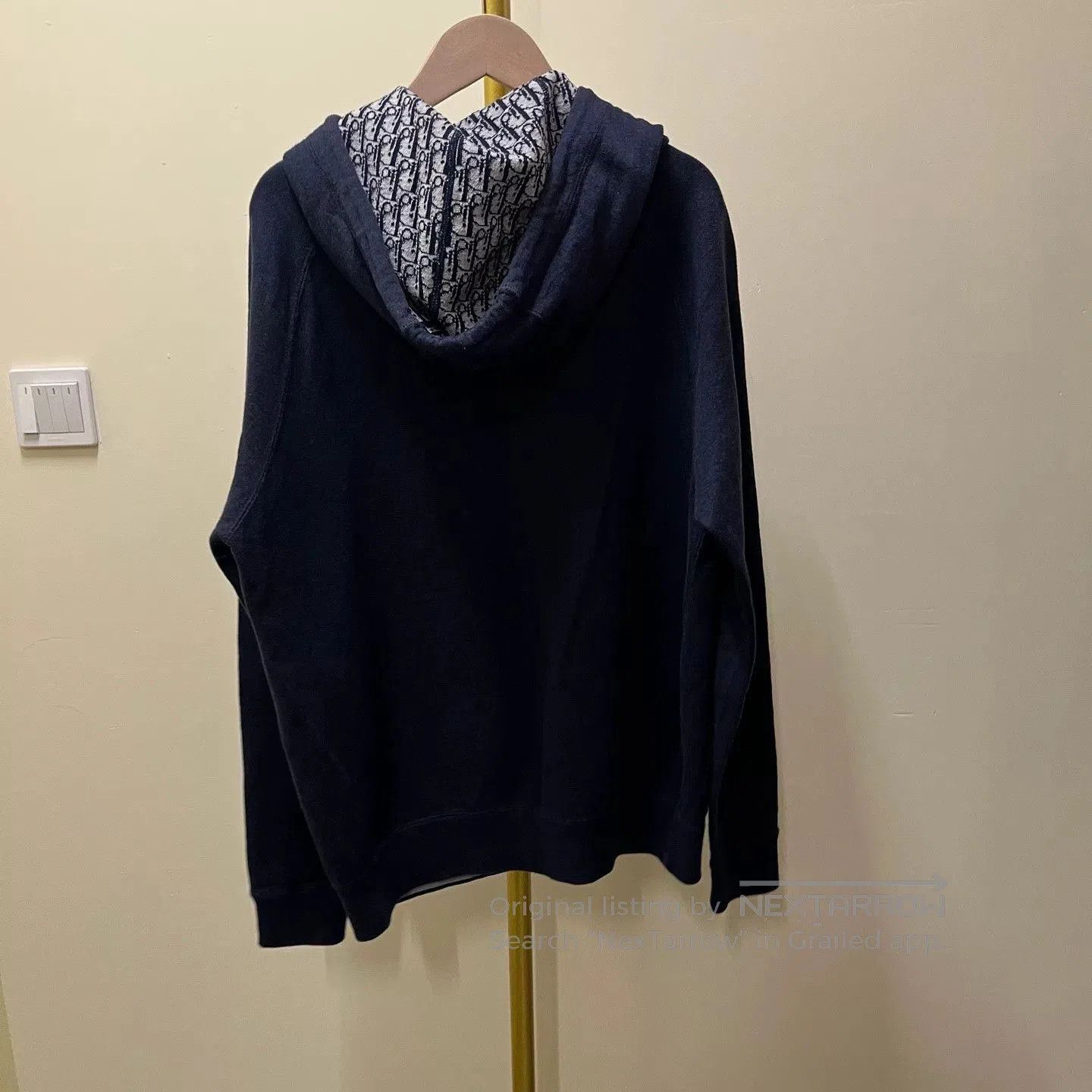 Dior dior blue hooded logo sweatshirt jacket. Size US M / EU 48-50 / 2 - 3 Thumbnail
