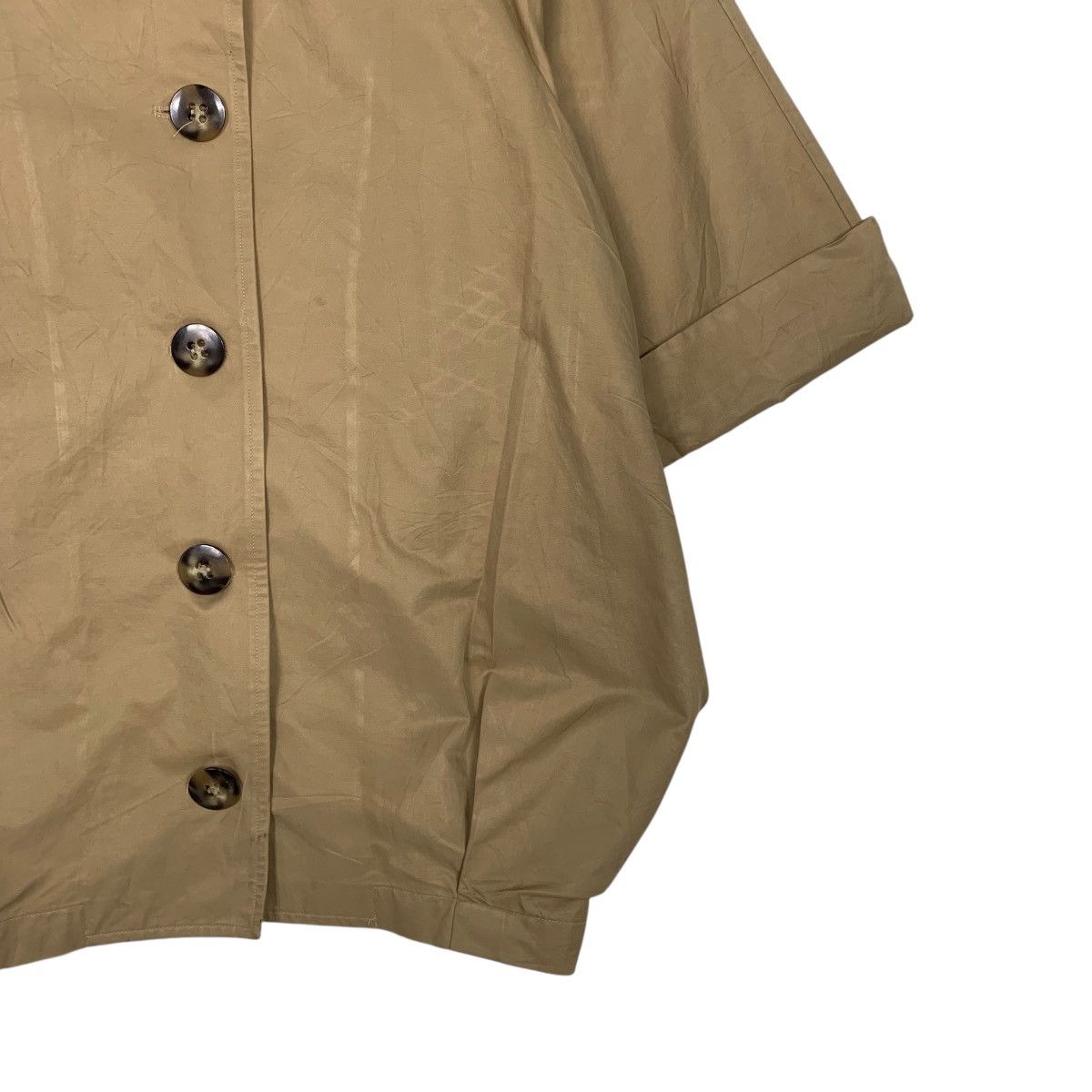 Japanese Brand Japanese Brand Short Sleeve Women Jacket Size M / US 6-8 / IT 42-44 - 4 Thumbnail