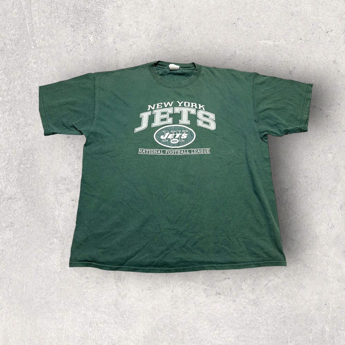 NFL × Vintage Vintage New York Jets tee Size US XXL / EU 58 / 5 - 1 Thumbnail