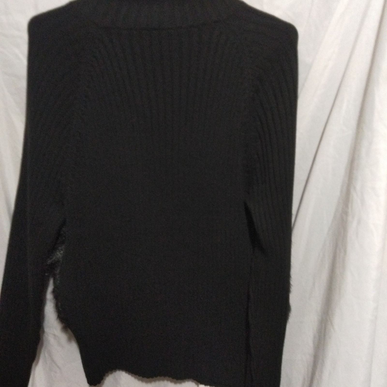Other Relativity Jacket Women 2xl Black Faux Fur Modern Chic Size XXL / US 16-18 / IT 52-54 - 6 Thumbnail