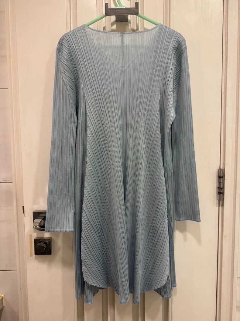 Issey Miyake Issey Miyake size:3 Lake water green short skirt Size XS / US 0-2 / IT 36-38 - 3 Thumbnail