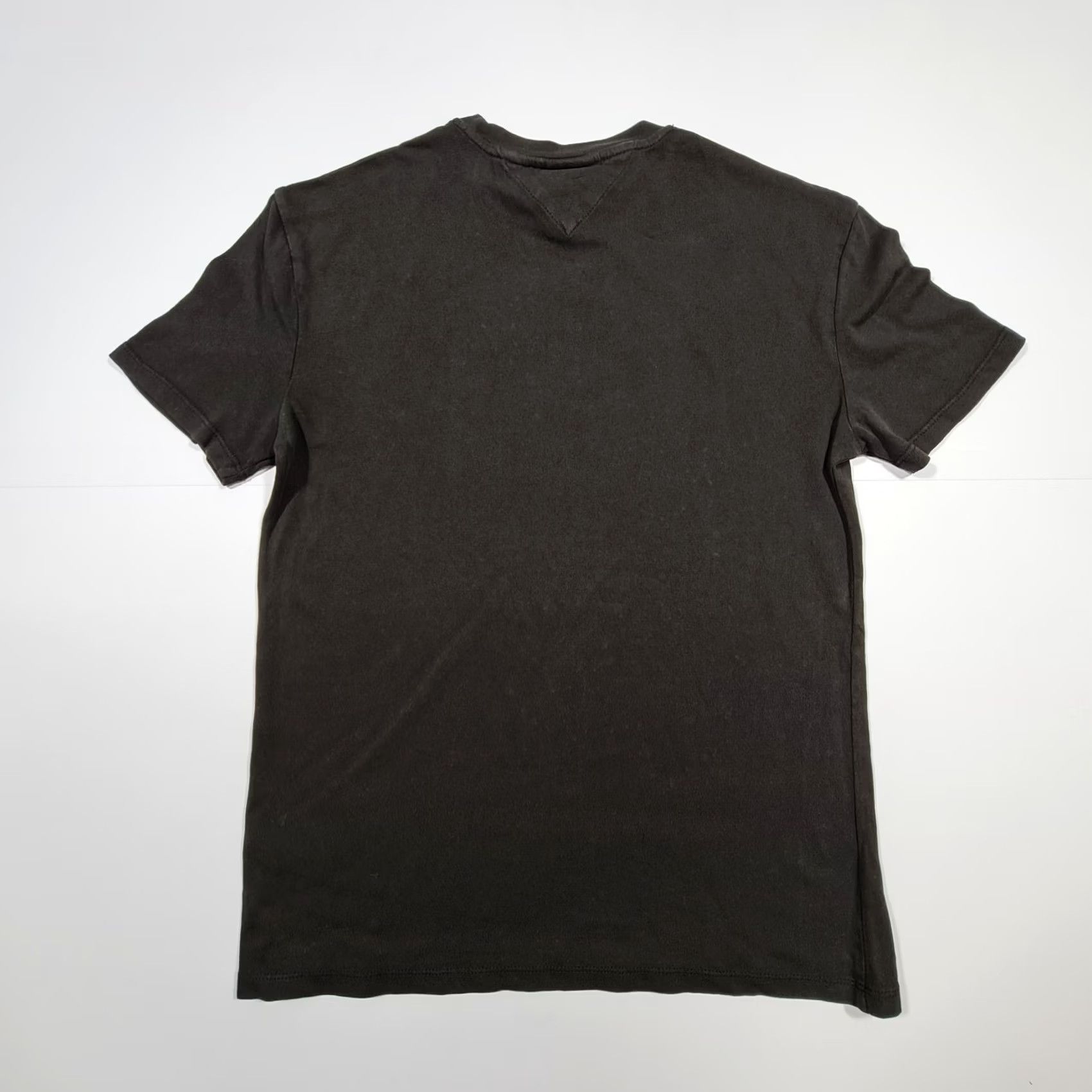 Tommy Hilfiger Tommy Jeans Womens T Shirt XS Oversized Crew Neck Logo Tee Cotton Black White Short Sleeves Size XS / US 0-2 / IT 36-38 - 6 Thumbnail