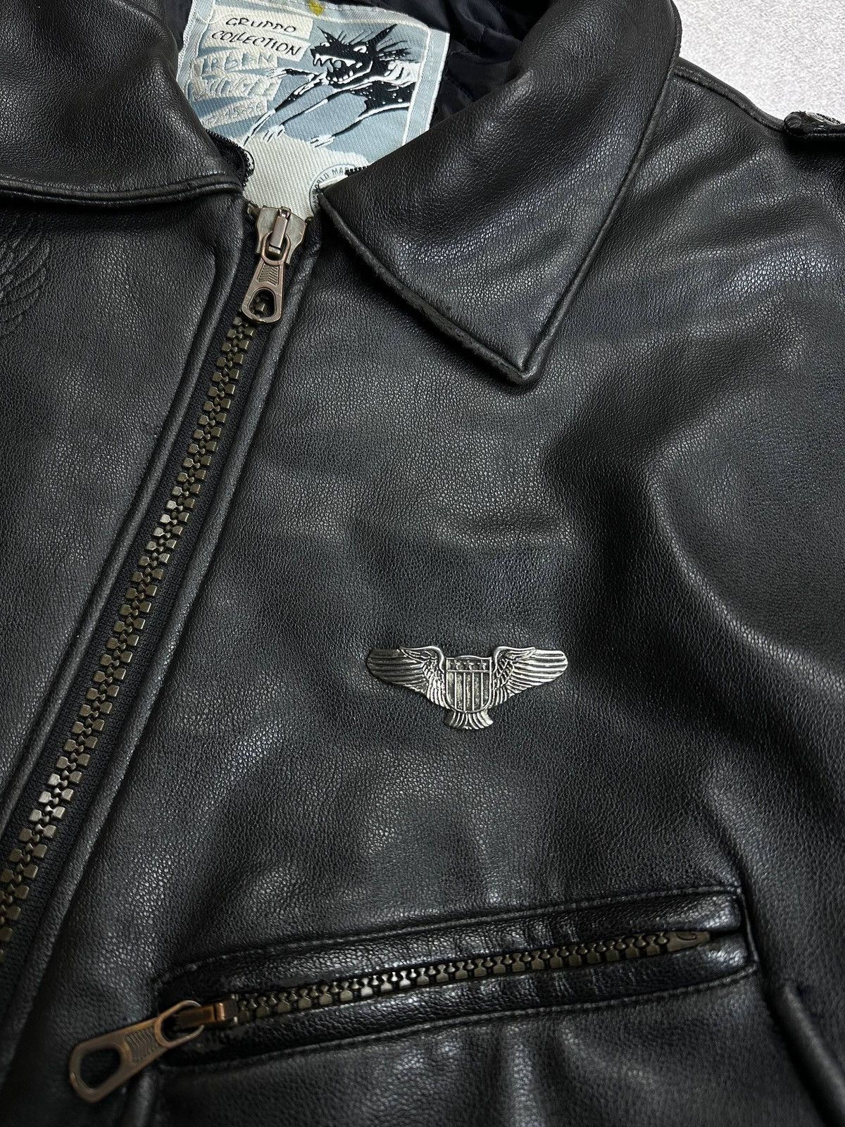 Vintage Vintage Flyiers Avirex Style Made In Italy Bomber Jacket XL Size US XL / EU 56 / 4 - 5 Thumbnail