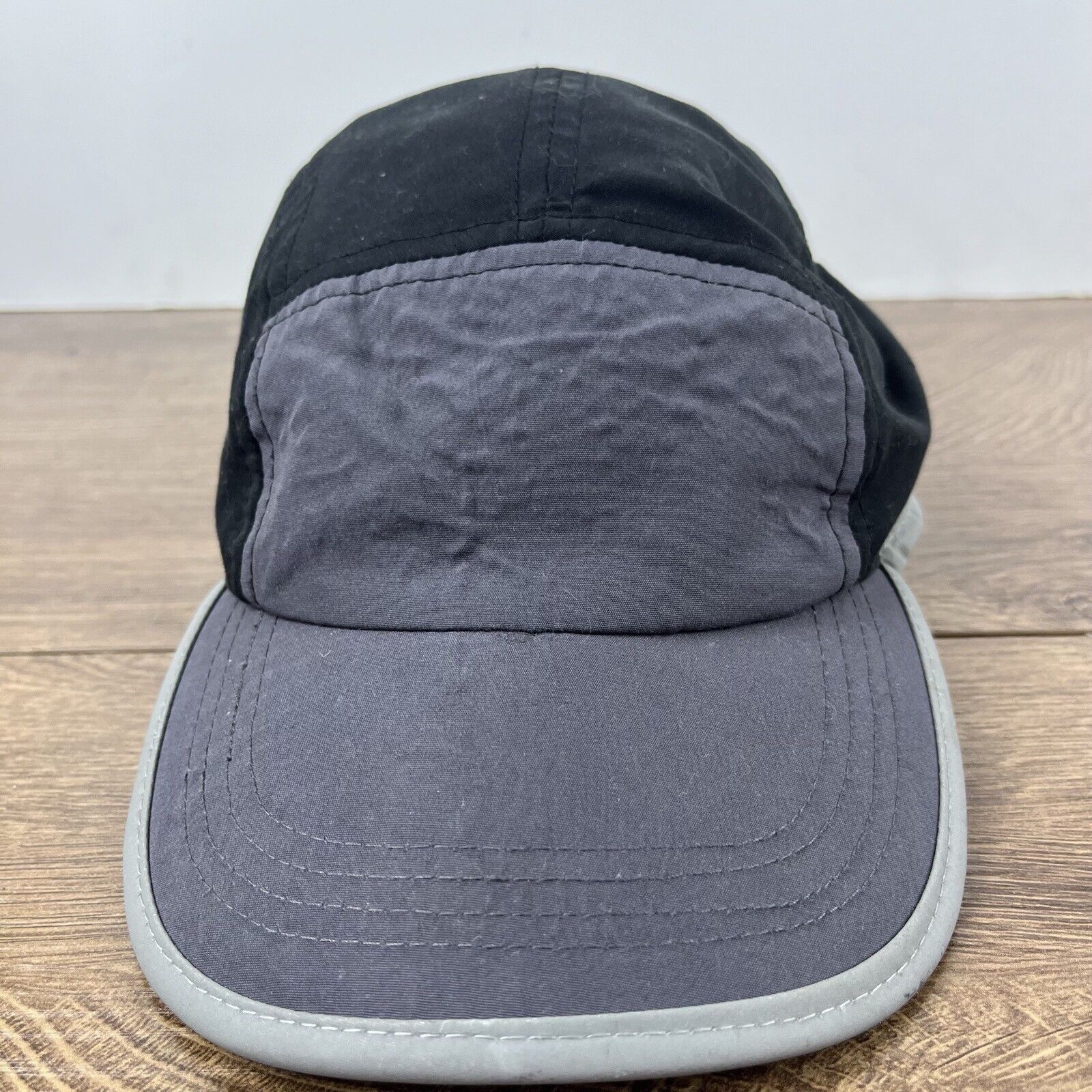 Other Gray Running Hat Gray Athletic Cap Adjustable Hat Gray Adult Size ONE SIZE - 5 Thumbnail