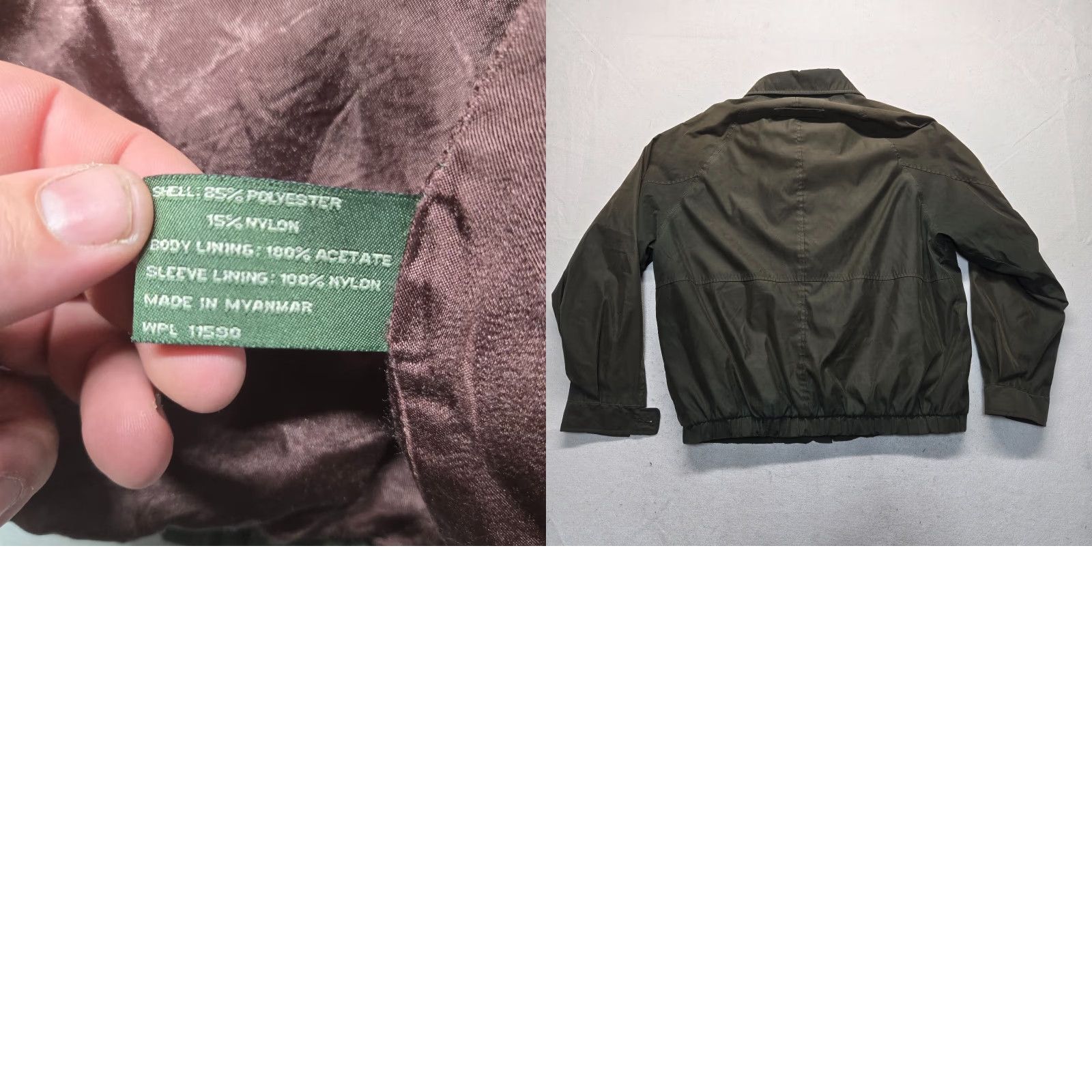 Weatherproof Weatherproof Brown Bomber Jacket Adult Men XL ZIP Front Coat - Solid Polyester Weatherproof Owl Logo Zipper Winter Fall Spring Summer X Large Mens Size US XL / EU 56 / 4 - 8 Thumbnail