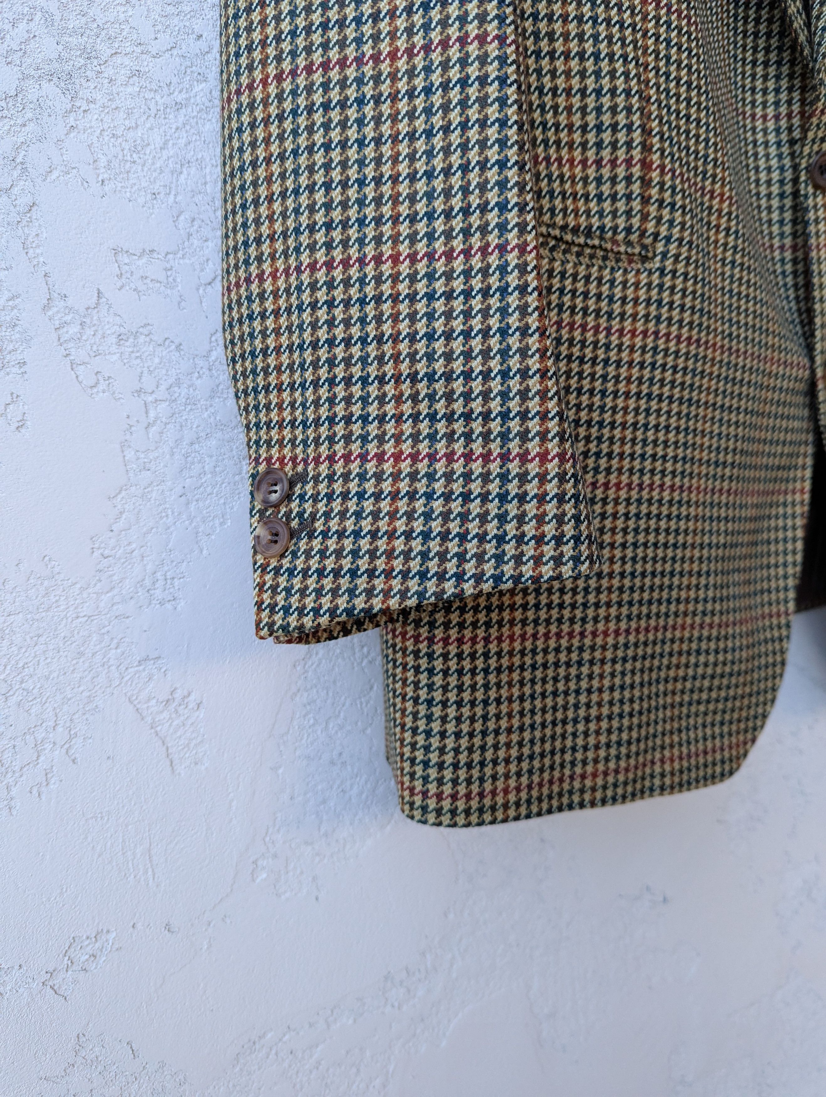 SCABAL Scabal x Franz Stolz Vintage Wool Blazer Jacket Size 50R - 7 Thumbnail