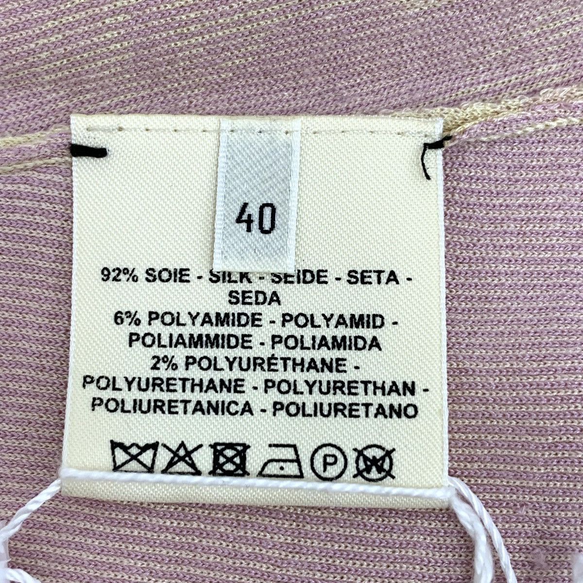 Hermes Hermès Yellow Lock Jacquard Silk Short Sleeve T-Shirt K26WX Size L / US 10 / IT 46 - 8 Thumbnail