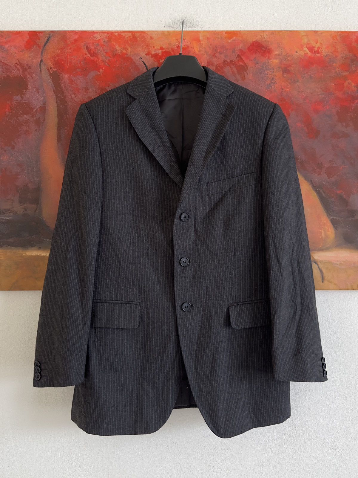 Gianfranco Ferre Gianfranco Ferre Dark Gray Wool Blazer Size 46 Size 46S - 1 Thumbnail