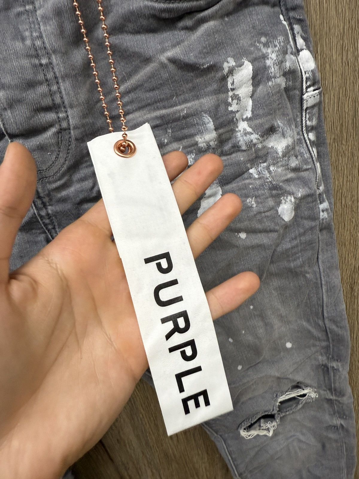 Purple Brand Purple Grey Denim Jeans Size US 29 - 6 Thumbnail