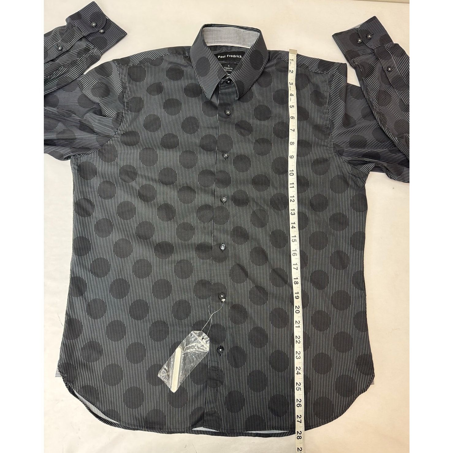 Paul Fredrick NWT Paul Frederick Button Down Dress Shirt Contrast Small Size US S / EU 44-46 / 1 - 4 Thumbnail