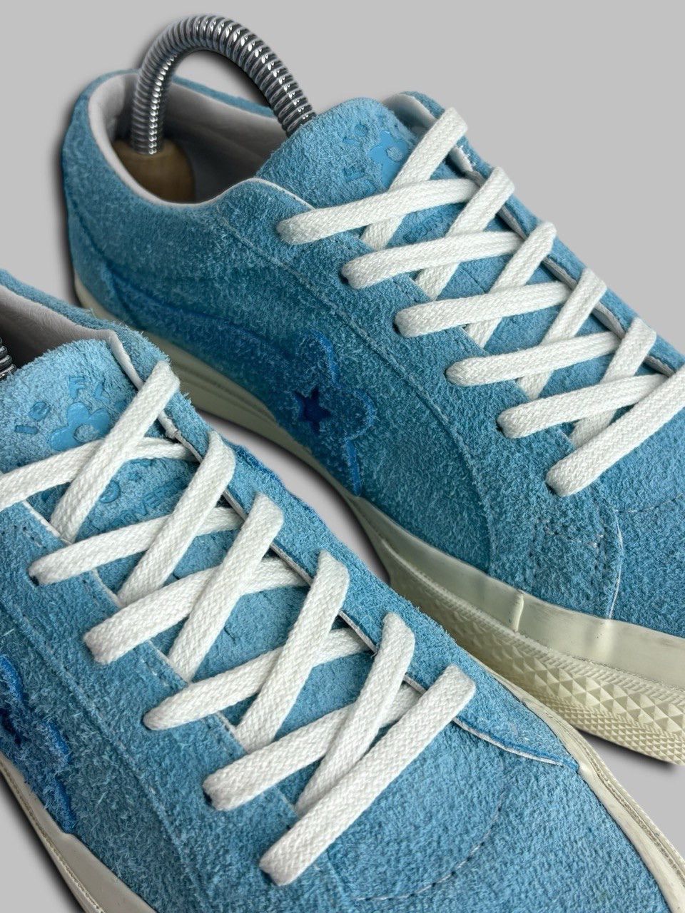 Converse × Golf le Fleur Golf Le Fleur x Converse Leather One Star Ox Bachelor Blue Size US 6 / IT 36 - 9 Thumbnail