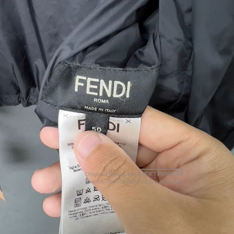 Fendi Fendi Double F Color Blocked Tie-Dye Two-Sided Zip Jacket Size US M / EU 48-50 / 2 - 5 Thumbnail