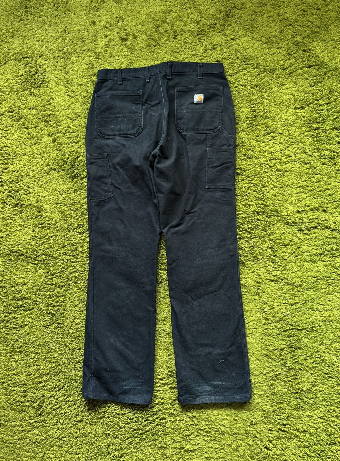 Carhartt Carhartt workcore style carpenter canvas faded pants Size US 36 / EU 52 - 2 Thumbnail