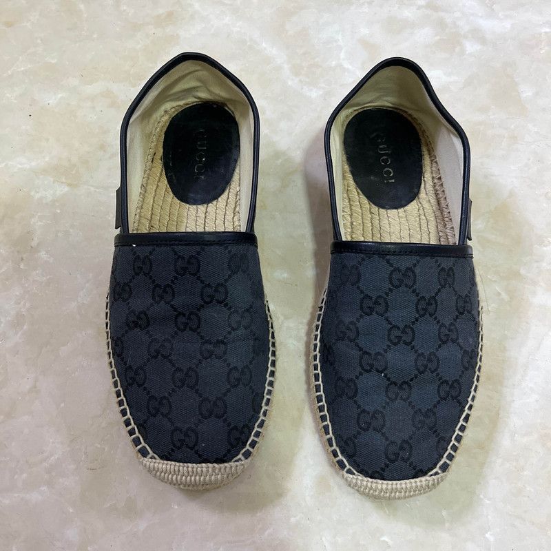 Gucci Gucci Blue Suede Slip-On Fisherman Shoes Size US 8.5 / EU 41-42 - 4 Thumbnail