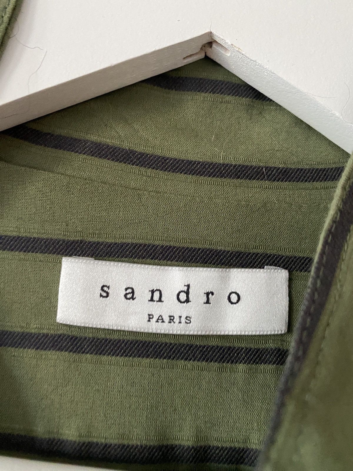 Sandro Panik Playsuit size 2 cotton Sandro Size 26" / US 2 / IT 38 - 10 Thumbnail