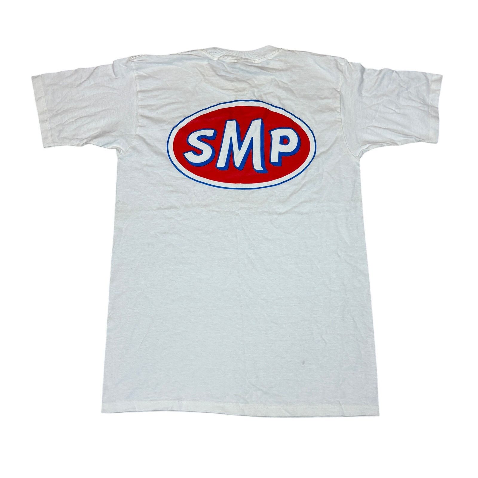 Vintage Vintage 90s SMP Skateboarding STP Parody Logo T Shirt M Size US M / EU 48-50 / 2 - 1 Thumbnail